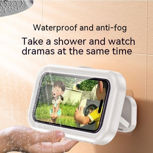 Punch-Free Rotatable Waterproof Mobile Phone Box